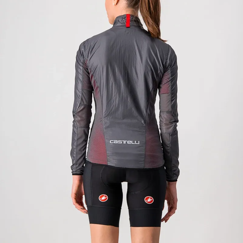 Castelli Aria Shell Windproof Women's Jacket - Dark Grey-1