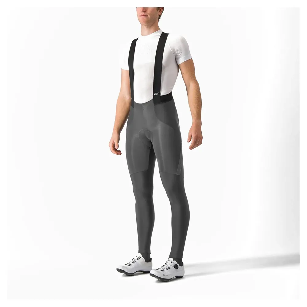 uPRISE Bikes Castelli Sorpasso RoS Men's Bib Tights - Dark Grey | Price match, 365 day return s, 18-Month Warranty, Finance Available & Free UK Delivery