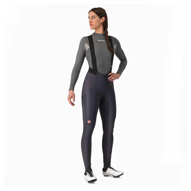 Castelli Sorpasso RoS Women's Bib Tights - Dark Grey