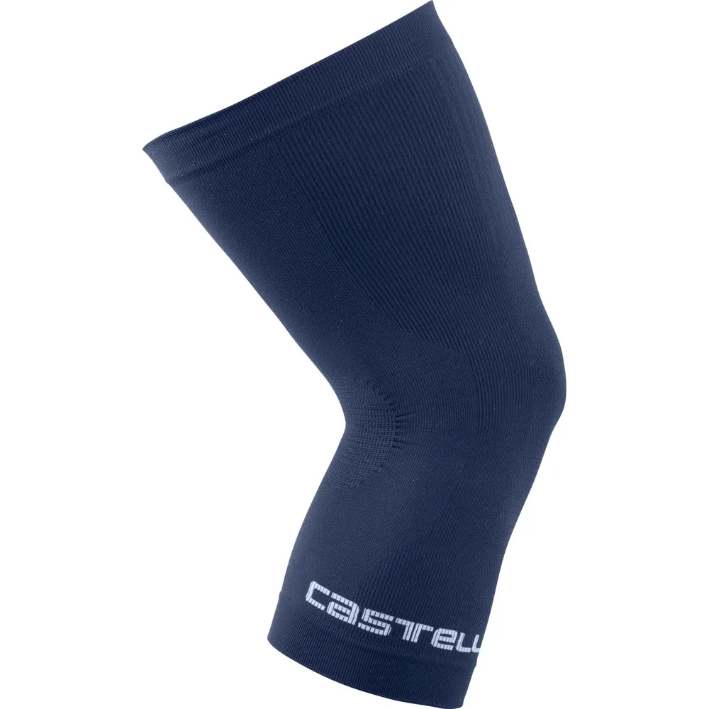uPRISE Bikes Castelli Pro Seamless Knee Warmers - Belgian Blue | Price match, 365 day returns, 18-Month Warranty, Finance Available & Free UK Delivery