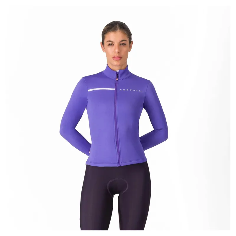 Castelli Sinergia 2 Women's Long Sleeve Jersey - Uraviolet/Purple Mist
