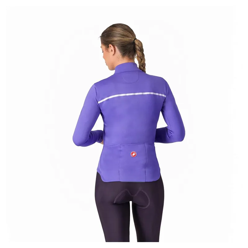 Castelli Sinergia 2 Women's Long Sleeve Jersey - Uraviolet/Purple Mist-1