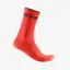 Castelli Distanza 20 Men's Socks - Brilliant Orange