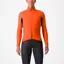 Castelli Perfetto RoS 2 Convertible Men's Jacket - Brilliant Orange/Silver Reflex