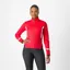 Castelli Dinamica 2 Windproof Women's Jacket - Hibiscus/White Reflex