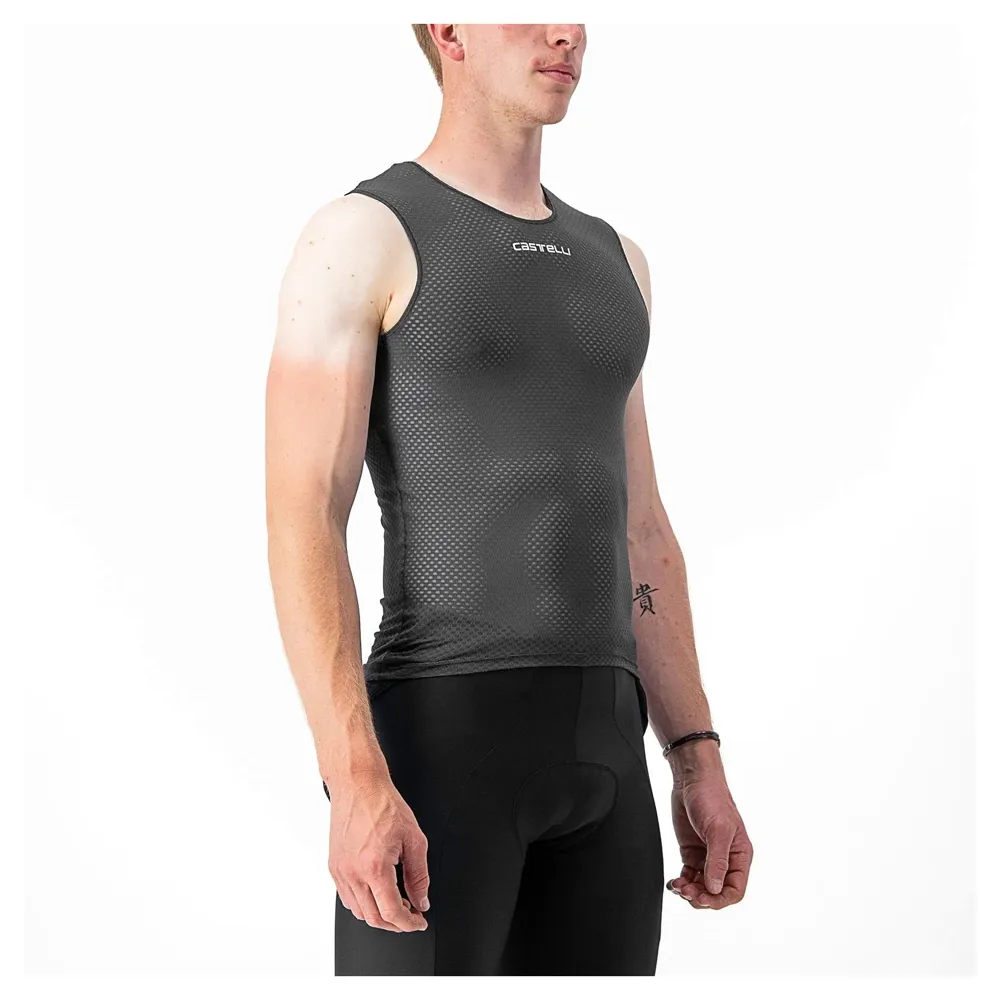 uPRISE Bikes Castelli Pro Mesh 2.0 Sleeveless Men's Base Layer - Black | Price match, 365 day returns, 18-Month Warranty, Finance Available & Free UK Delivery