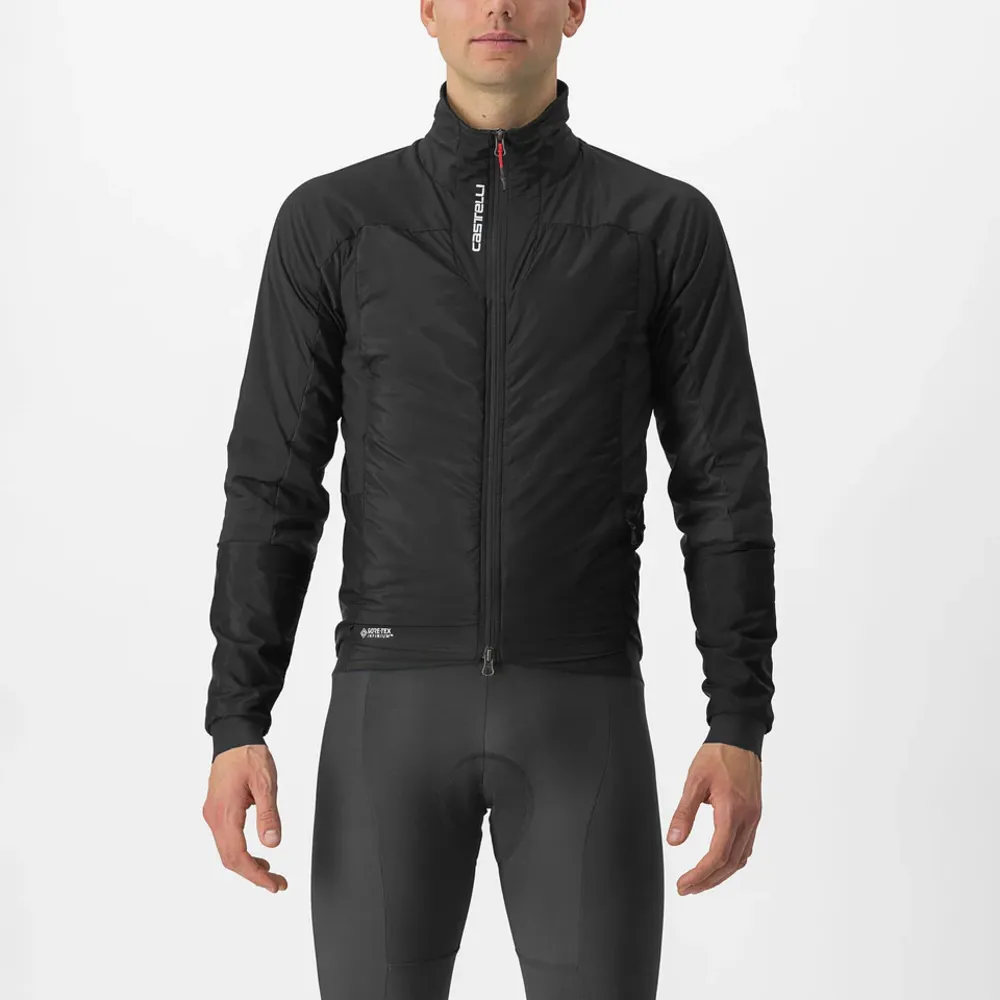 uPRISE Bikes Castelli Fly Thermal Men's Jacket - Light Black | Price match, 365 day return s, 18-Month Warranty, Finance Available & Free UK Delivery