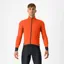 Castelli Alpha Flight RoS Men's Jacket - Brilliant Orange/Black Reflex