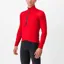Castelli Entrata Thermal Men's Long Sleeve Jersey - Rich Red/Black