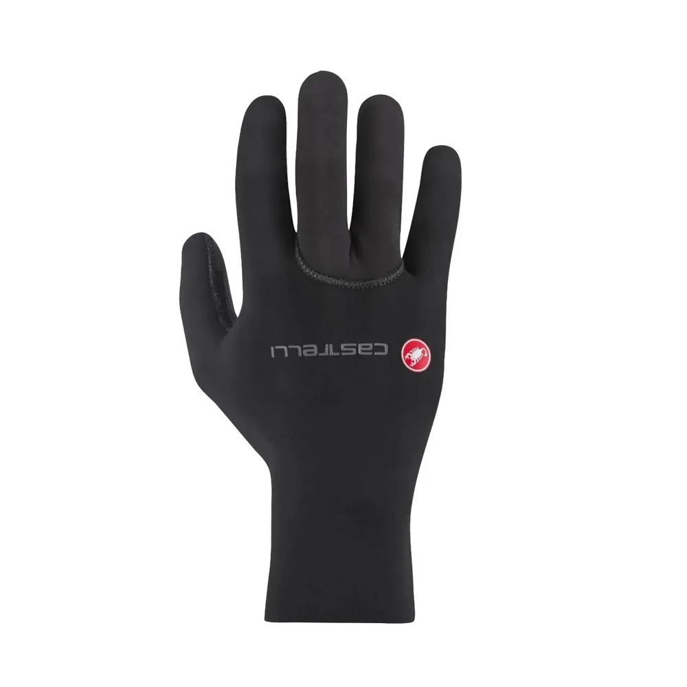 uPRISE Bikes Castelli Diluvio One Long Finger Gloves - Black | Price match, 365 day returns, 18-Month Warranty, Finance Available & Free UK Delivery