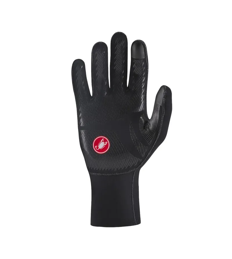 Castelli Diluvio One Long Finger Gloves - Black-1