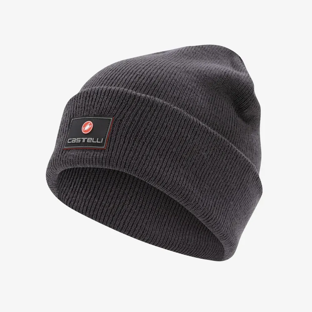 uPRISE Bikes Castelli Podiofirma Beanie - Dark Grey | Price match, 365 day return s, 18-Month Warranty, Finance Available & Free UK Delivery
