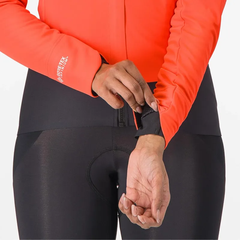 Castelli Alpha Doppio RoS Women's Jacket - Brilliant Pink/Dark Grey-3