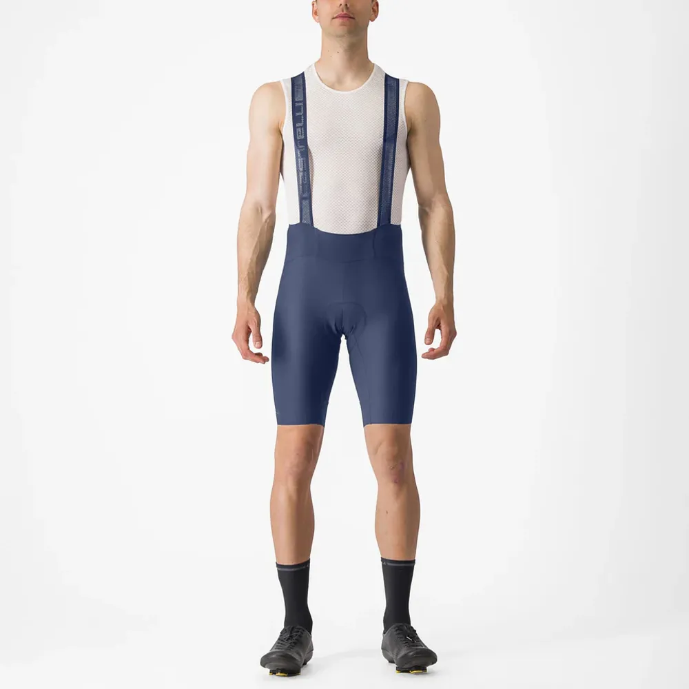 uPRISE Bikes Castelli Espresso Men's Bib Shorts - Belgian Blue | Price match, 365 day return s, 18-Month Warranty, Finance Available & Free UK Delivery