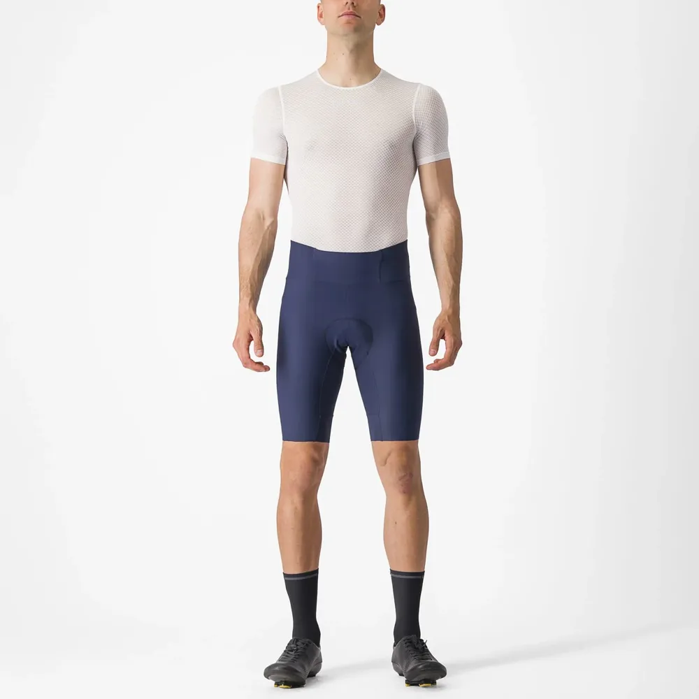 uPRISE Bikes Castelli Espresso Men's Lycra Shorts - Belgian Blue | Price match, 365 day return s, 18-Month Warranty, Finance Available & Free UK Delivery