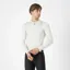 Castelli Espresso Men's Long Sleeve Jersey - Ivory/Dark Grey