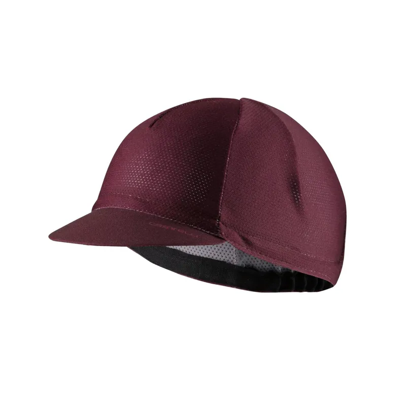 Castelli Espresso 2 Cycling Cap - Deep Bordeaux