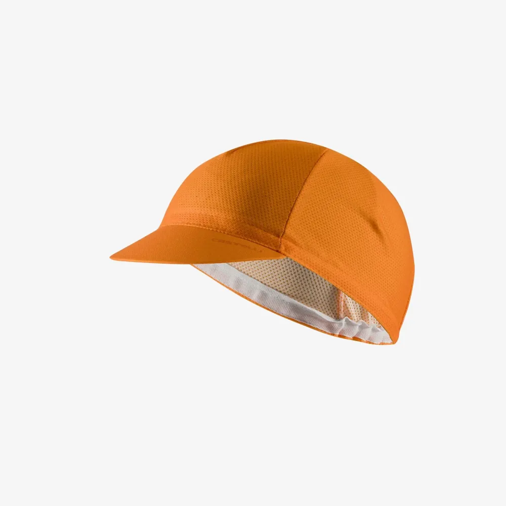 uPRISE Bikes Castelli Espresso 2 Cycling Cap - Vivid Orange | Price match, 365 day return s, 18-Month Warranty, Finance Available & Free UK Delivery