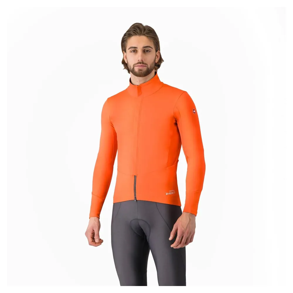 uPRISE Bikes Castelli Perfetto Air Men's Jacket - Brilliant Orange | Price match, 365 day return s, 18-Month Warranty, Finance Available & Free UK Delivery