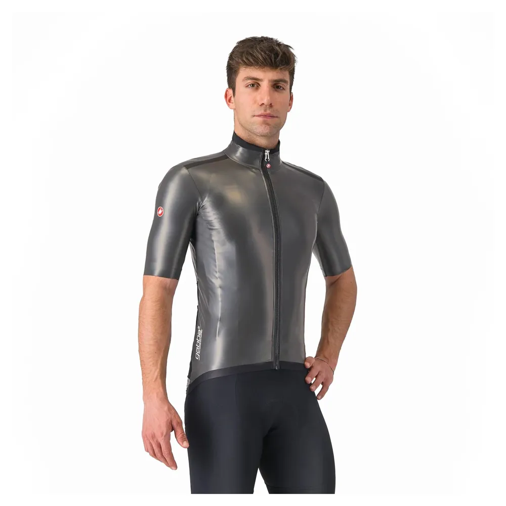 uPRISE Bikes Castelli Gabba R Waterproof Men's Short Sleeve Jersey - Black | Price match, 365 day returns, 18-Month Warranty, Finance Available & Free UK Delivery