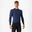 Castelli Espresso Thermal Men's Long Sleeve Jersey - Belgian Blue