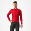 Castelli Espresso Thermal Men's Long Sleeve Jersey - Rich Red