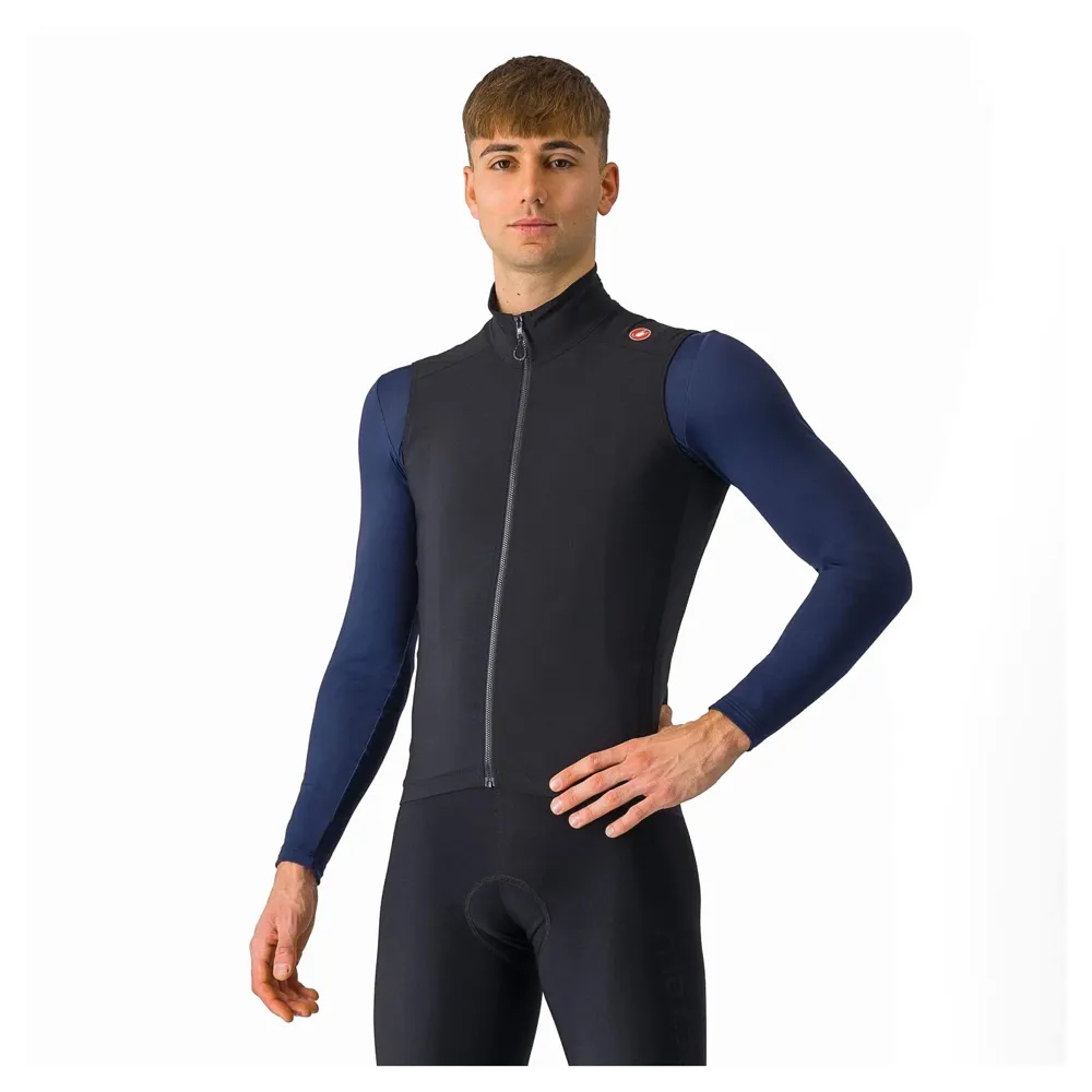 uPRISE Bikes Castelli Espresso Men's Vest - Light Black | Price match, 365 day return s, 18-Month Warranty, Finance Available & Free UK Delivery