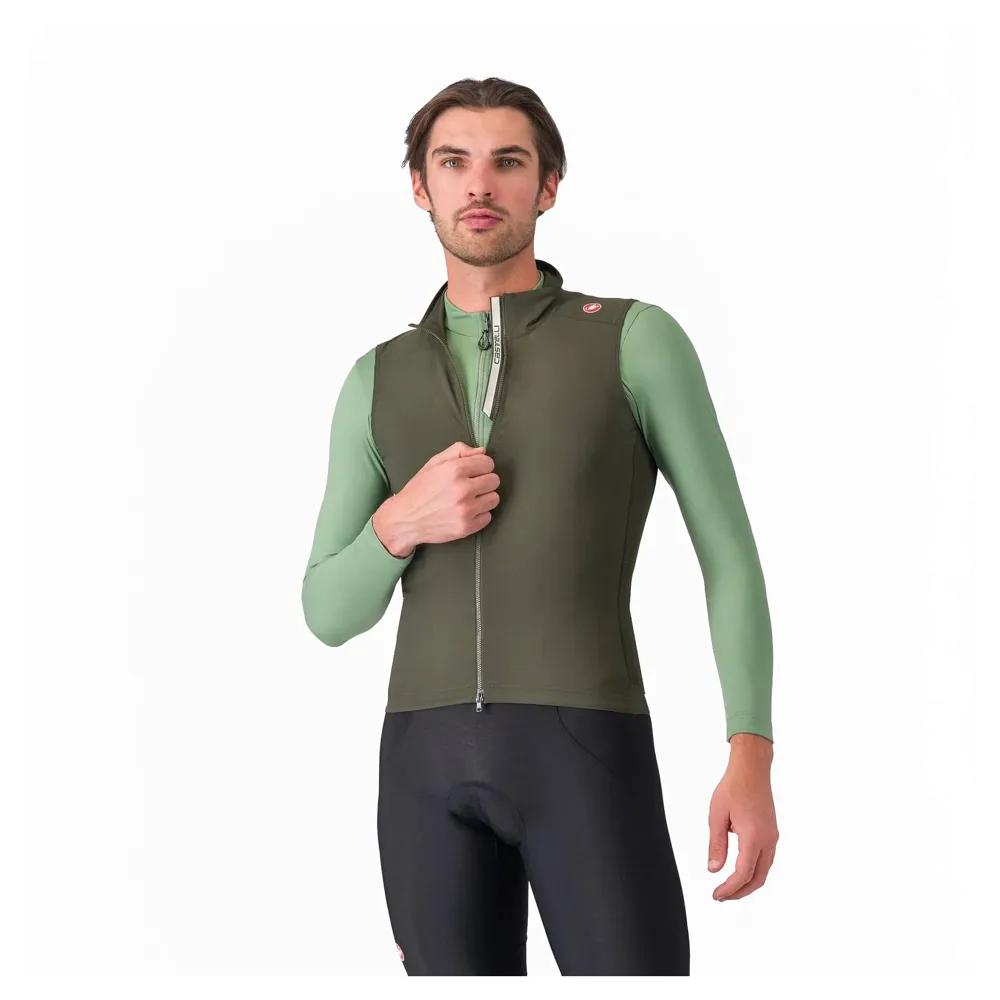 uPRISE Bikes Castelli Espresso Men's Vest - Deep Green | Price match, 365 day return s, 18-Month Warranty, Finance Available & Free UK Delivery