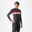 Castelli Lineare Men's Short Sleeve Jersey - Light Black/Red/White