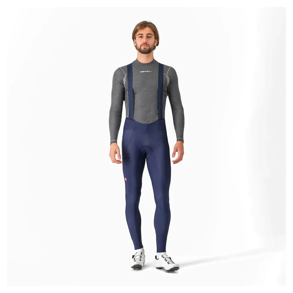 uPRISE Bikes Castelli Espresso Men's Bib Tights - Belgian Blue | Price match, 365 day return s, 18-Month Warranty, Finance Available & Free UK Delivery