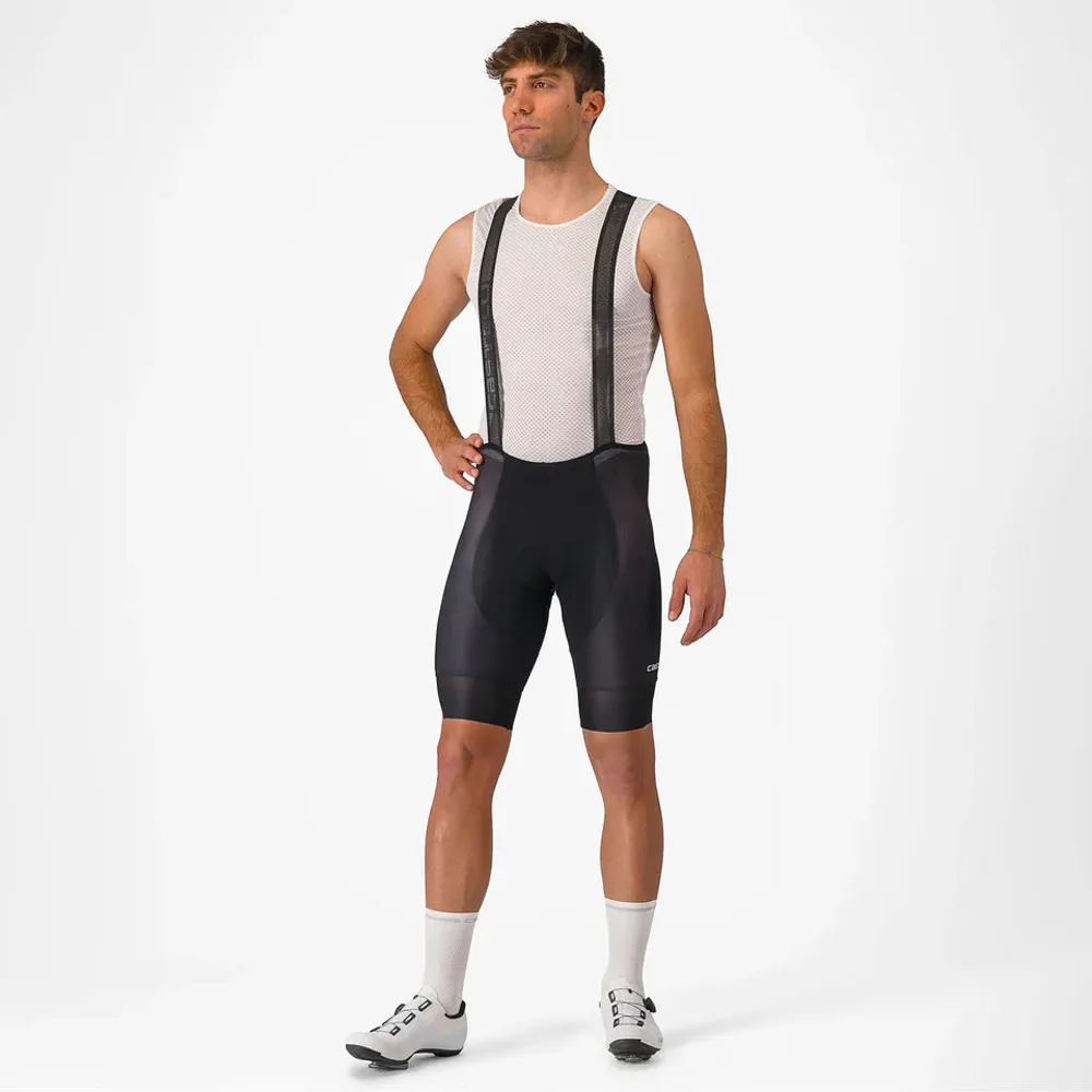 uPRISE Bikes Castelli Insider 3 Men's Bib Shorts - Black | Price match, 365 day return s, 18-Month Warranty, Finance Available & Free UK Delivery