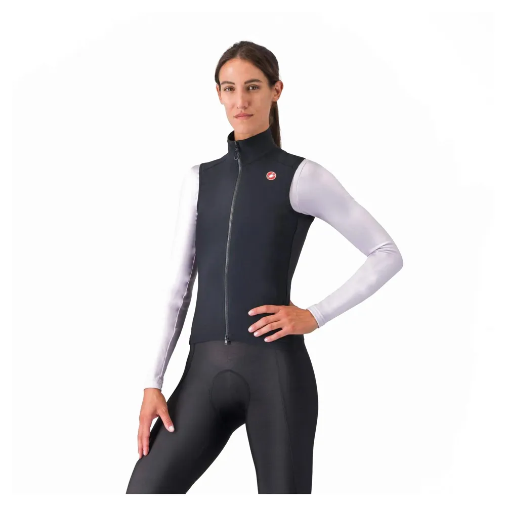 uPRISE Bikes Castelli Espresso Women's Vest - Light Black | Price match, 365 day returns, 18-Month Warranty, Finance Available & Free UK Delivery