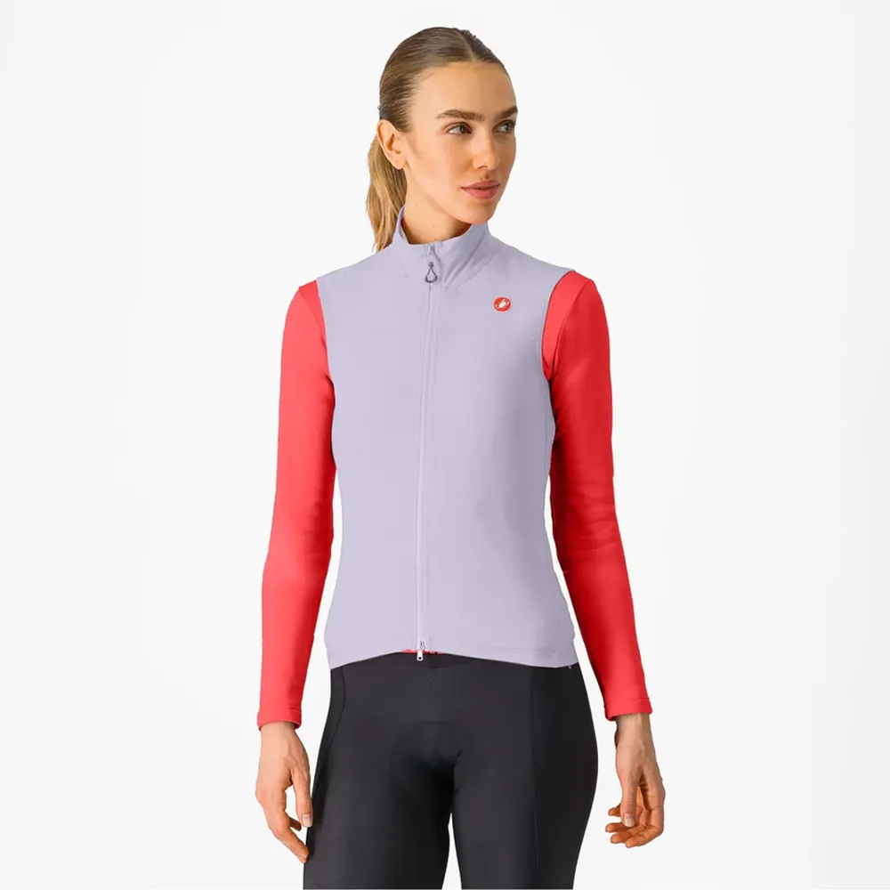 uPRISE Bikes Castelli Espresso Women's Vest - Purple Mist | Price match, 365 day return s, 18-Month Warranty, Finance Available & Free UK Delivery