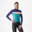 Castelli Tornare Women's Long Sleeve Jersey - Malachite Green/Night Shade