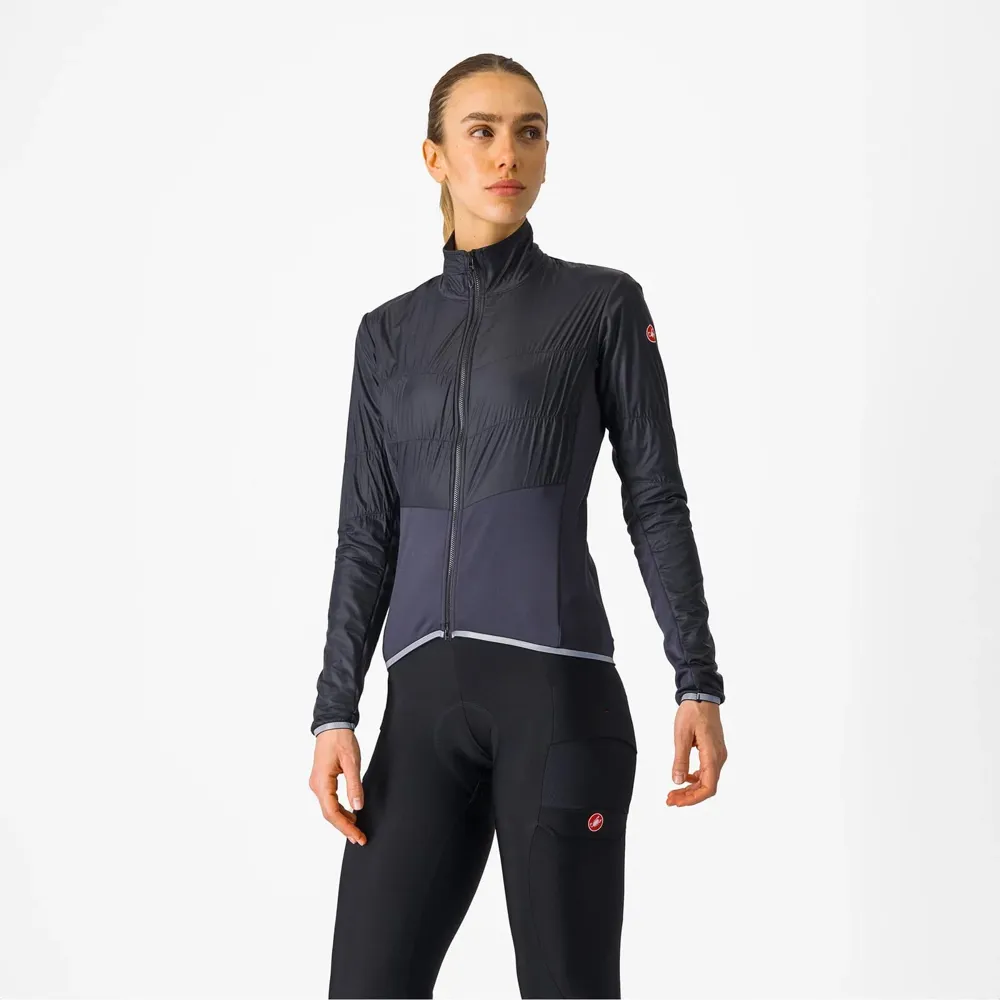 uPRISE Bikes Castelli Unlimited Women's Jacket - Light Black/Dark Grey | Price match, 365 day return s, 18-Month Warranty, Finance Available & Free UK Delivery