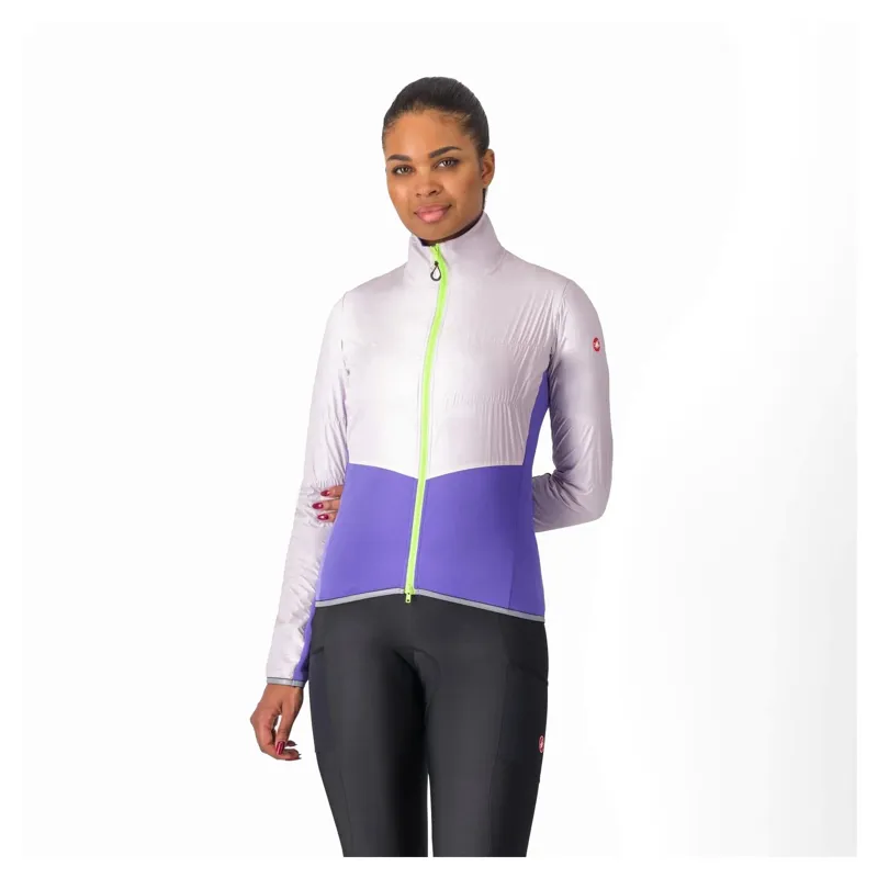 Castelli Unlimited Women's Windproof Jacket - Powder Rose/Ultraviolet