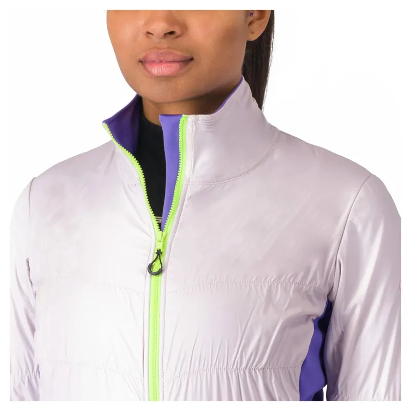 Castelli Unlimited Women's Windproof Jacket - Powder Rose/Ultraviolet-2