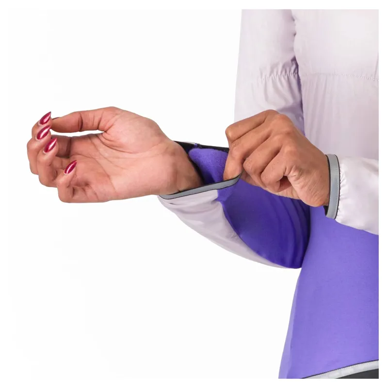 Castelli Unlimited Women's Windproof Jacket - Powder Rose/Ultraviolet-3