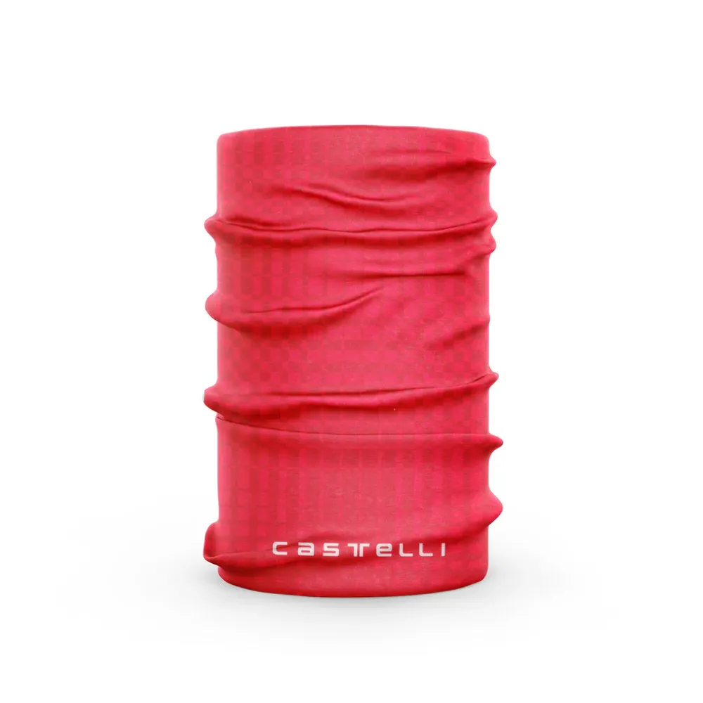 uPRISE Bikes Castelli Como Women's Neck Warmer - Rich Red/White | Price match, 365 day return s, 18-Month Warranty, Finance Available & Free UK Delivery