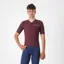Castelli Premio Evo Men's Short Sleeve Jersey - Deep Bordeaux