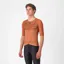 Castelli Aero Race 8S Men's Short Sleeve Jersey - Mocha