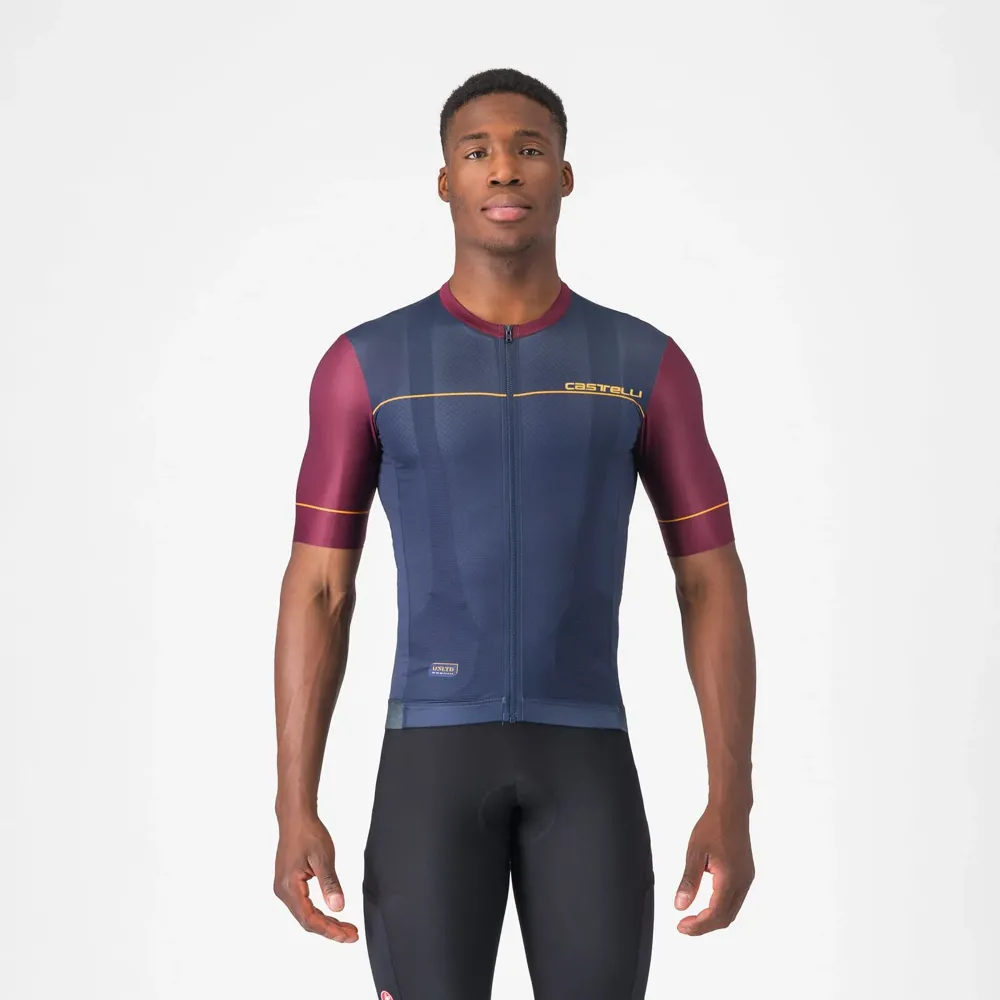 uPRISE Bikes Castelli Unlimited Endurance 2 Men's Short Sleeve Jersey - Belgian Blue | Price match, 365 day return s, 18-Month Warranty, Finance Available & Free UK Delivery