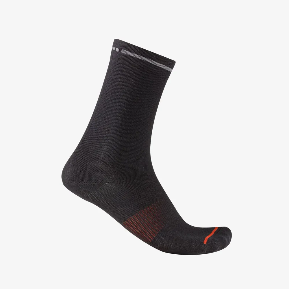 uPRISE Bikes Castelli Premio Evo 18 Men's Socks - Black | Price match, 365 day return s, 18-Month Warranty, Finance Available & Free UK Delivery