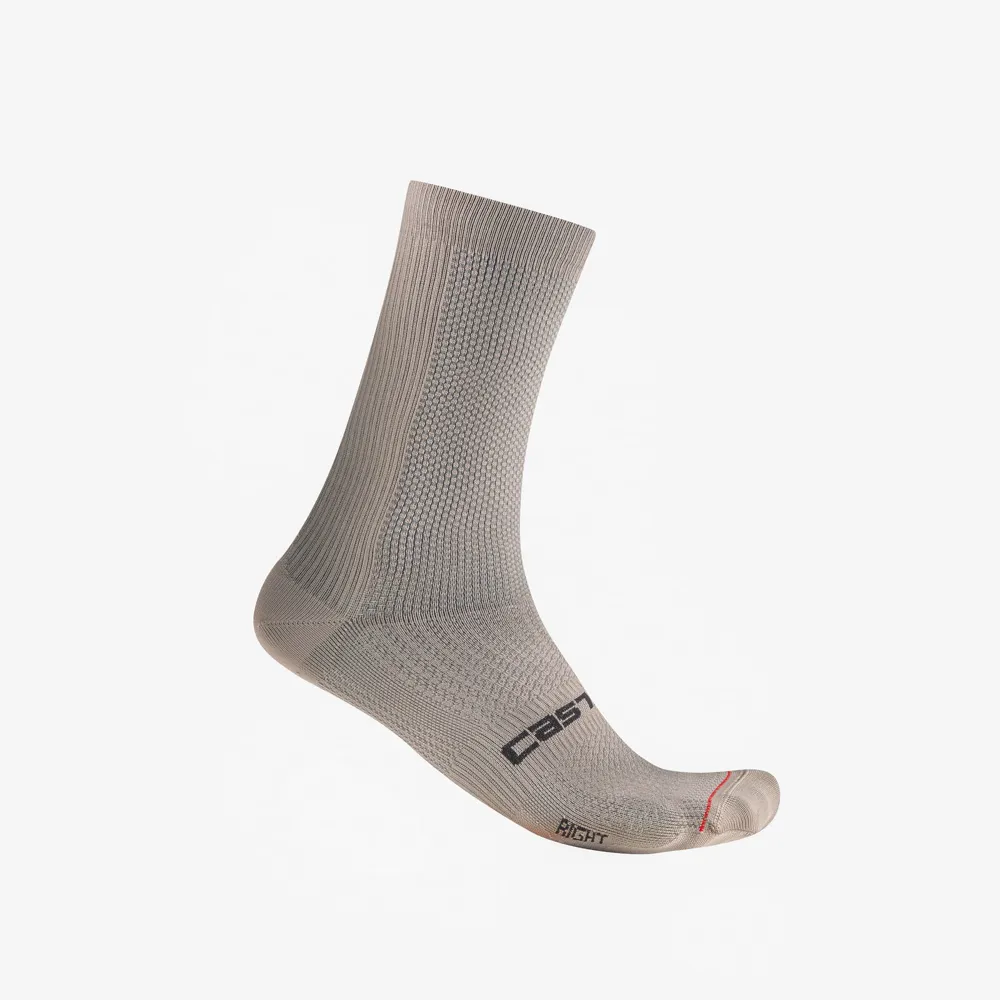 uPRISE Bikes Castelli Espresso 18 Men's Socks - Clay | Price match, 365 day return s, 18-Month Warranty, Finance Available & Free UK Delivery