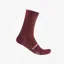 Castelli Espresso 18 Men's Socks - Deep Bordeaux