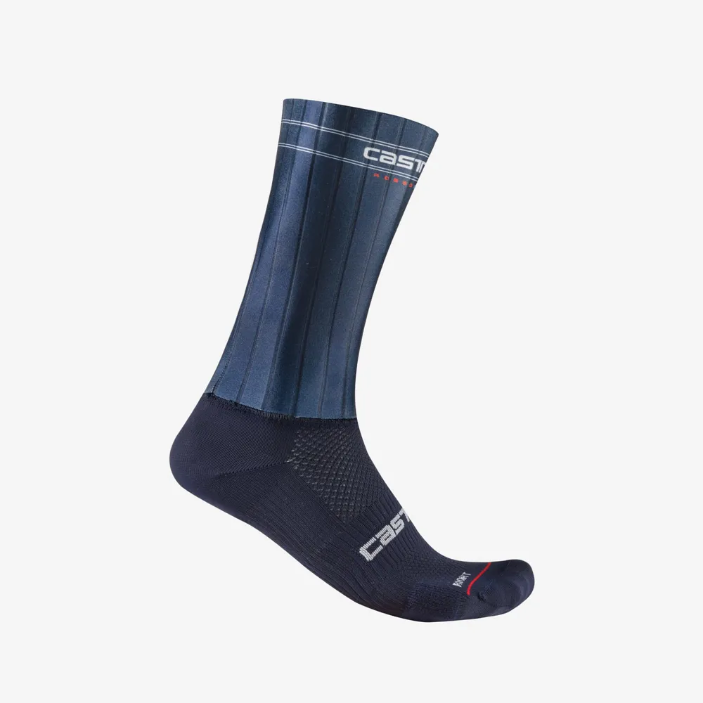 uPRISE Bikes Castelli Fast Feet 3 Men's Socks - Belgian Blue | Price match, 365 day return s, 18-Month Warranty, Finance Available & Free UK Delivery