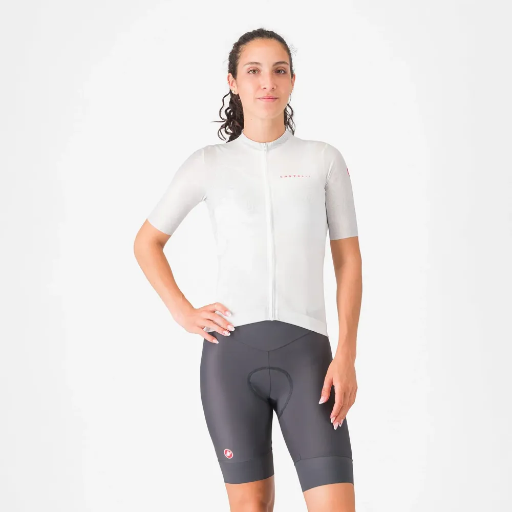 uPRISE Bikes Castelli Prima 2 Women's Shorts - Dark Grey/Pool Blue | Price match, 365 day return s, 18-Month Warranty, Finance Available & Free UK Delivery