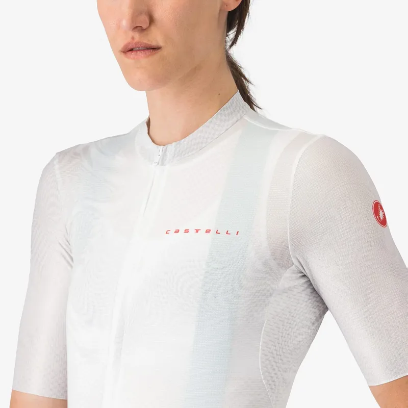 Castelli Fantasia Women's Short Sleeve Jersey - White-2