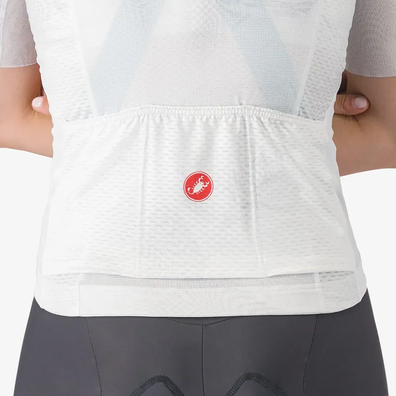 Castelli Fantasia Women's Short Sleeve Jersey - White-4