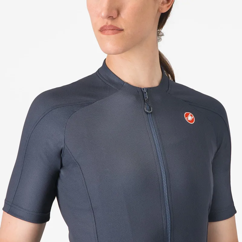 Castelli Libera 2 Women's Short Sleeve Jersey - Twilight Blue-2